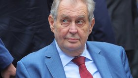 Země živitelka: Prezident Miloš Zeman.