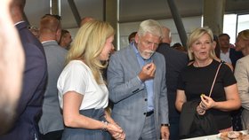 Prezident Petr Pavel navštívil s manželkou Evou veletrh Země živitelka v Českých Budějovicích, 24. 8. 2026.