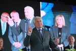 Bývalý prezident Václav Klaus na zahájení výstavy Země živitelka.