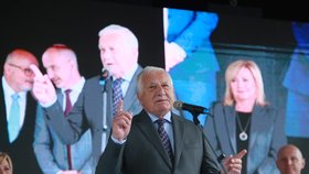 Bývalý prezident Václav Klaus na zahájení výstavy Země živitelka.