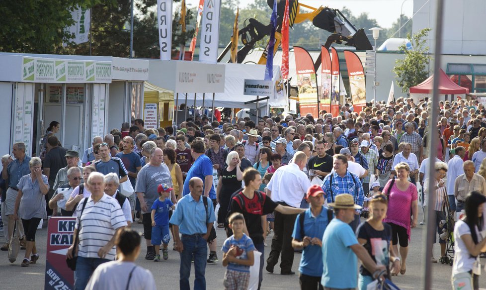 Agrosalon Země živitelka je největší oborou akcí v zemi