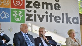 Prezident Miloš Zeman na Zemi Živitelce