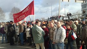 V Praze protestují zemědělci