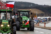 Obří protest polských zemědělců: Demonstrují proti levnému dovozu z Ukrajiny