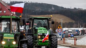 Obří protest polských zemědělců: Demonstrují proti levnému dovozu z Ukrajiny  