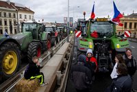 Zemědělci prozradili průběh protestů: S traktory dorazí v 6:00, budou jezdit kolem Letné