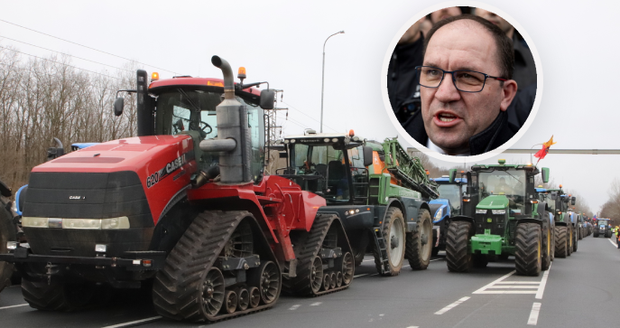 Traktory opět zamíří na Prahu! Zemědělci potvrdili protest 7. března, Výborný odmítá ultimáta