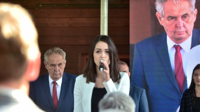 Prezident Miloš Zeman na zahájení agrosalonu Země živitelka