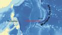 Mariánský příkop v západním Pacifiku je se svou hloubkou až 10 994 m nejhlubším místem na Zemi.