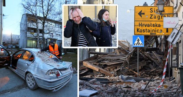 Češi pocítili zemětřesení v Praze, Brně i Plzni. Chorvati zažili peklo, bezmoc i zázraky