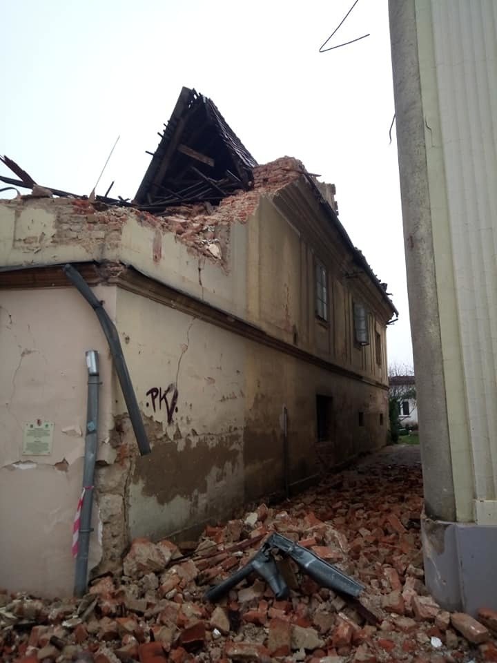Zemětřesení v Petrinji, 29. 12. 2020.