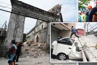 Filipíny zdevastovalo silné zemětřesení: Desítky lidí umíraly!