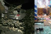 Už přes 300 mrtvých po silném zemětřesení. Nejvíc obětí hlásí Írán