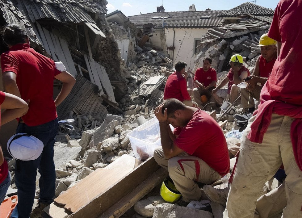 Střední Itálii zasáhlo silné zemětřesení.