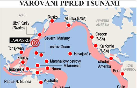 Varování před tsunami