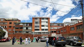 Zemětřesení v kolumbijském hlavním městě Bogotě (17.8.2023)