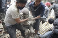 Češka o zemětřesení v Nepálu: Sto metrů od nás spadla pagoda