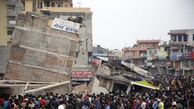 Vědci o zemětřesení v Nepálu věděli předem