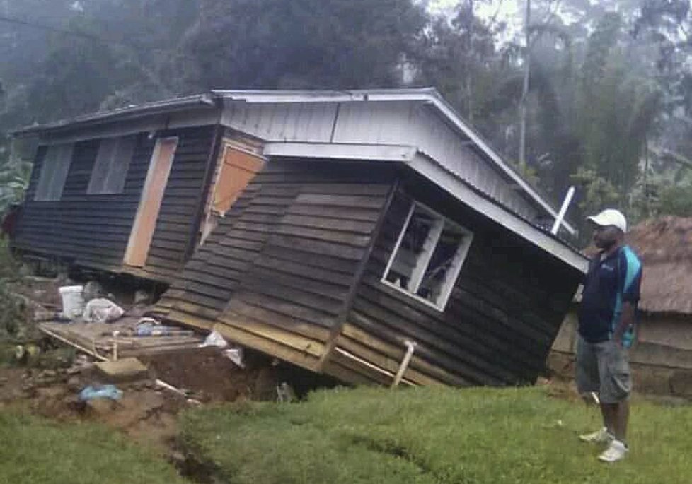 Papuu-Novou Guineu zasáhlo děsivé zemětřesení.