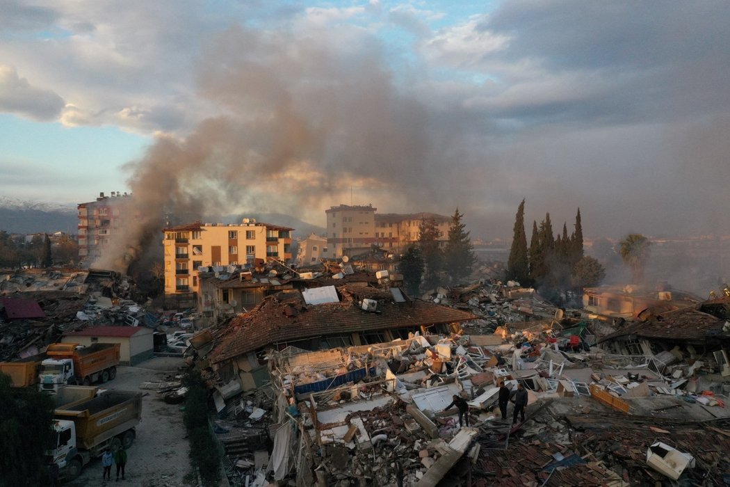 Zkáza provincie Hatay v Turecku. (7.2.2023)