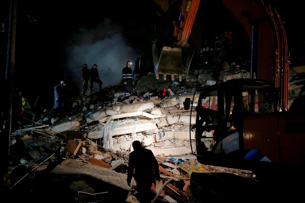 Následky zemětřesení v turecké Osmaniyi (6. 2. 2023)