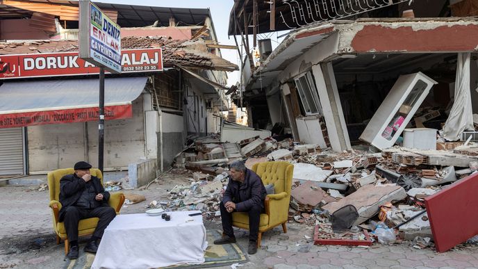 Záběry z Turecka po zásahu zemětřesením, (20.02.2023)