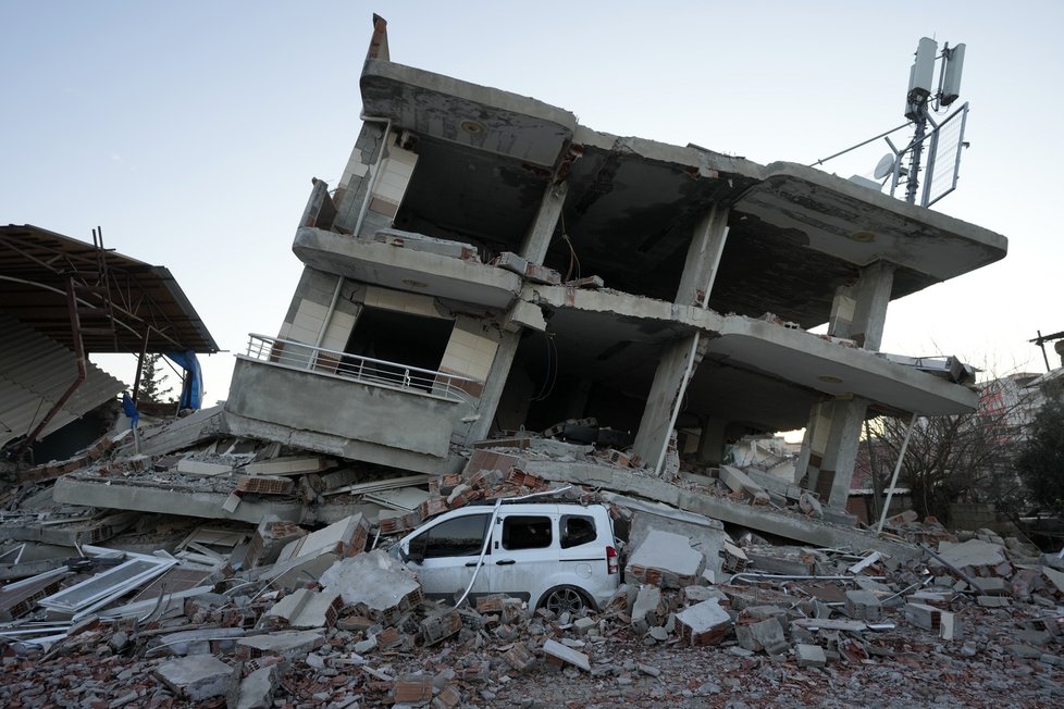 Následky zemětřesení v Turecku (9. 2. 2023)
