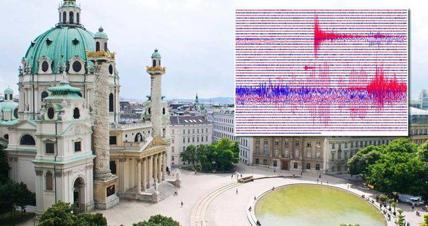 Epicentrum měly otřesy asi 20 kilometrů od Vídně a citelné byly i v rakouské metropoli. (ilustrační foto)