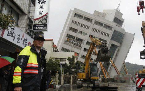 Zemětřesení těžce poničilo město Chua-lien.