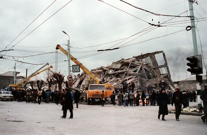 Zemětřesení v Arménii, 1988