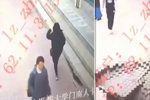 Horor v Číně! Pod ženou se propadla zem