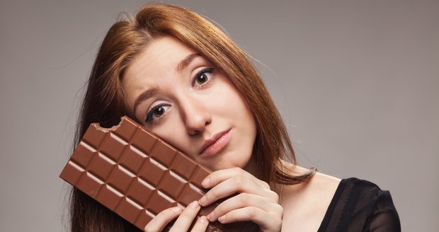 Čokoládou se problémů nezbavíte, spíše  naopak.