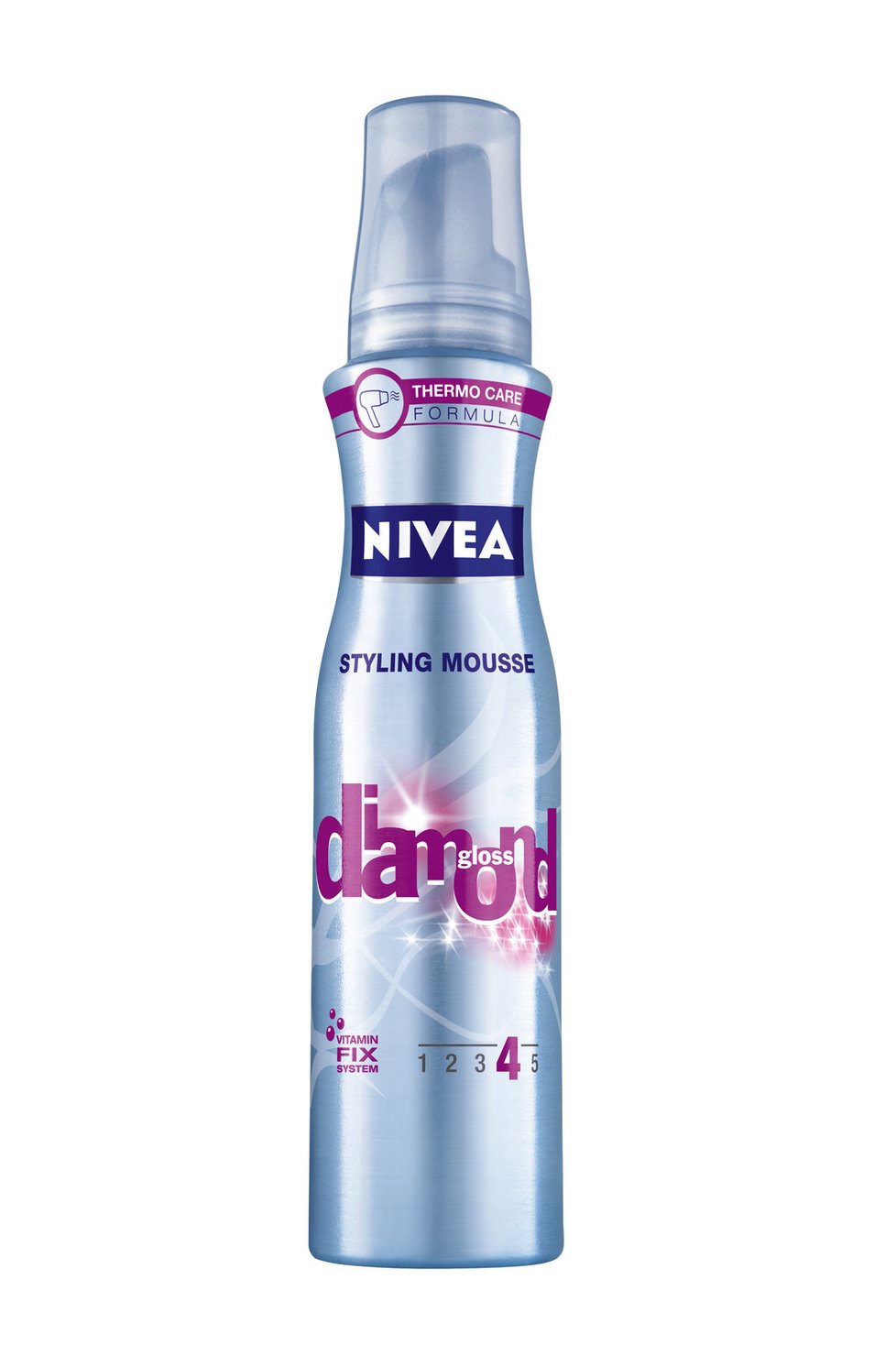 Pěnové tužidlo pro výrazný lesk vlasů, Nivea Diamond Gloss, 94,90 Kč