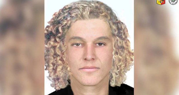 Identikit muže, který napadl ženu tmavé pleti. Identikit muže, který napadl ženu tmavé pleti.