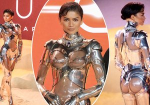 Londýnská premiéra očekávaného filmu: Zendaya jako sexy robot!