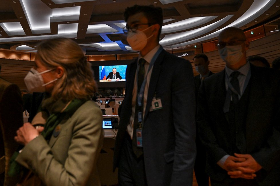Konference o odzbrojení v Ženevě: Lavrovovo video delegáti bojkotovali.