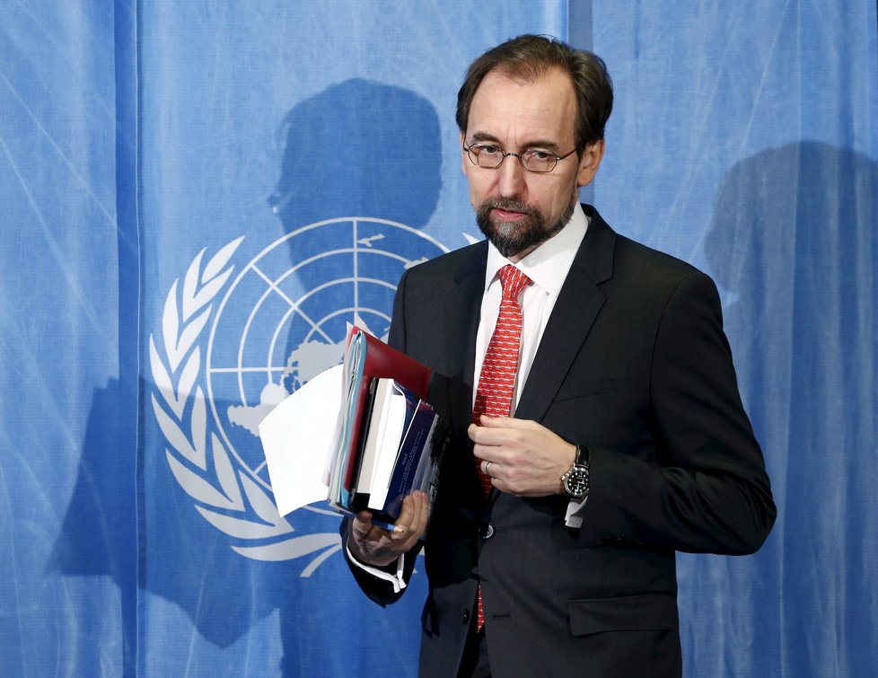 Vysoký komisař OSN pro lidská práva Zajd Raad Husajn