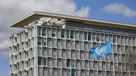Sídlo Světové zdravotnické organizace (WHO) ve švýcarské Ženevě (6. 4. 2021)