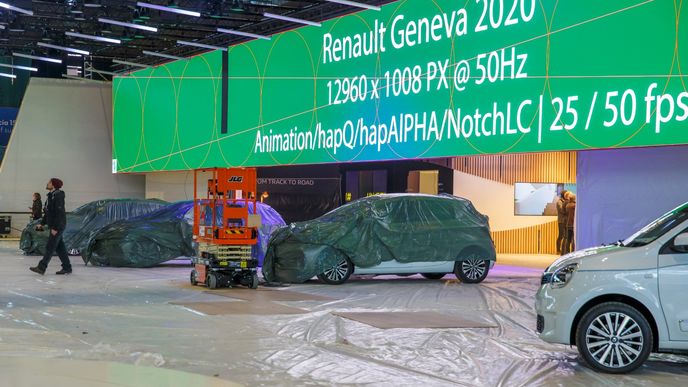 Ženevský autosalon byl letos zrušen kvůli koronaviru - ilustrační snímek