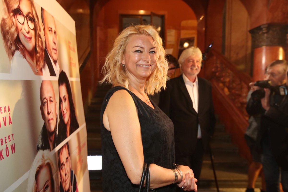 Premiéra filmu Ženská pomsta: Eva Vejmělková a Dušan Rapoš