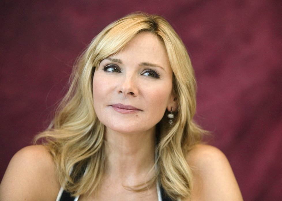 Kim Cattrall. Samantha ze seriálu Sex ve městě.