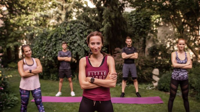 Andy Pavelcová, právnička a fitness trenérka FITFAB Strong