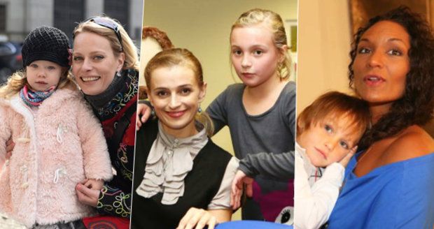 Štědrý den jen s dětmi a bez bývalých partnerů prožijí například Tereza Vojtková, Ivana Jirešová či Kristina Kloubková.