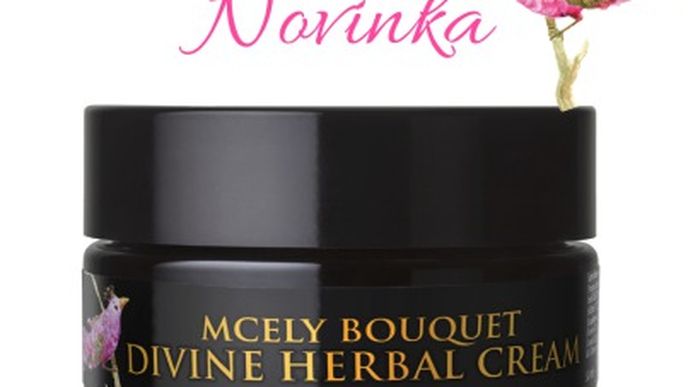 Divine Herbal Cream, 50 ml, 2990 Kč, e-shop Chateau Mcely, Ručně míchaný božský krém z nejvzácnějších rostlinných extraktů, esencí a vitamínů