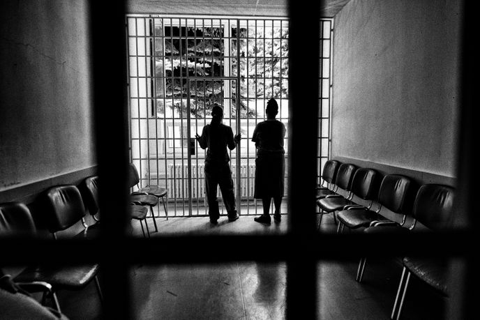 Fotografie z cyklu Vězeňkyně