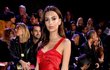 Modelka Emily Ratajkowski vyrazila na přehlídku spodního prádla značky Etam.