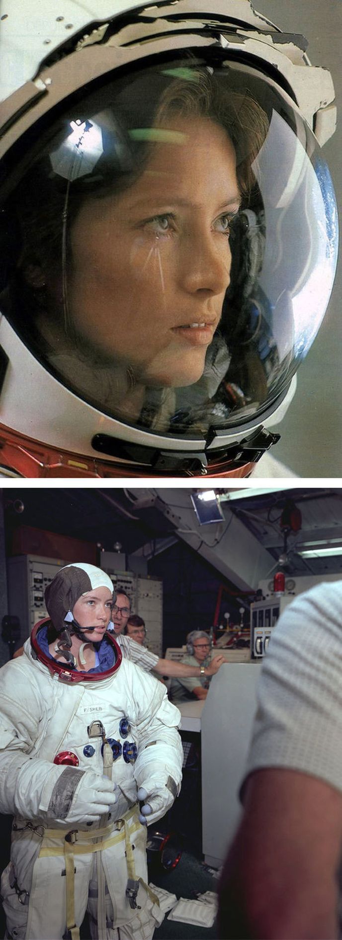 NASA Astronaut Anna Lee Fisher se stal první matkou ve vesmíru (1984)