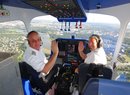 Zepelín provozuje v Evropě pro Goodyear německo-britský tým, což platí i pro kapitána a druhou pilotku