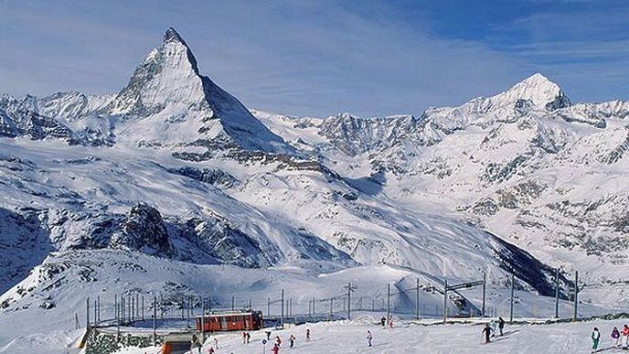 Švýcarský Zermatt.
