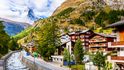 Švýcarské městečko Zermatt